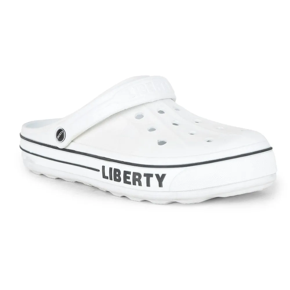 A-HA Off White Casual Slip-on Clogs For Men LITEWALK By Liberty