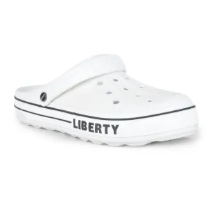 A-HA Off White Casual Slip-on Clogs For Men LITEWALK By Liberty