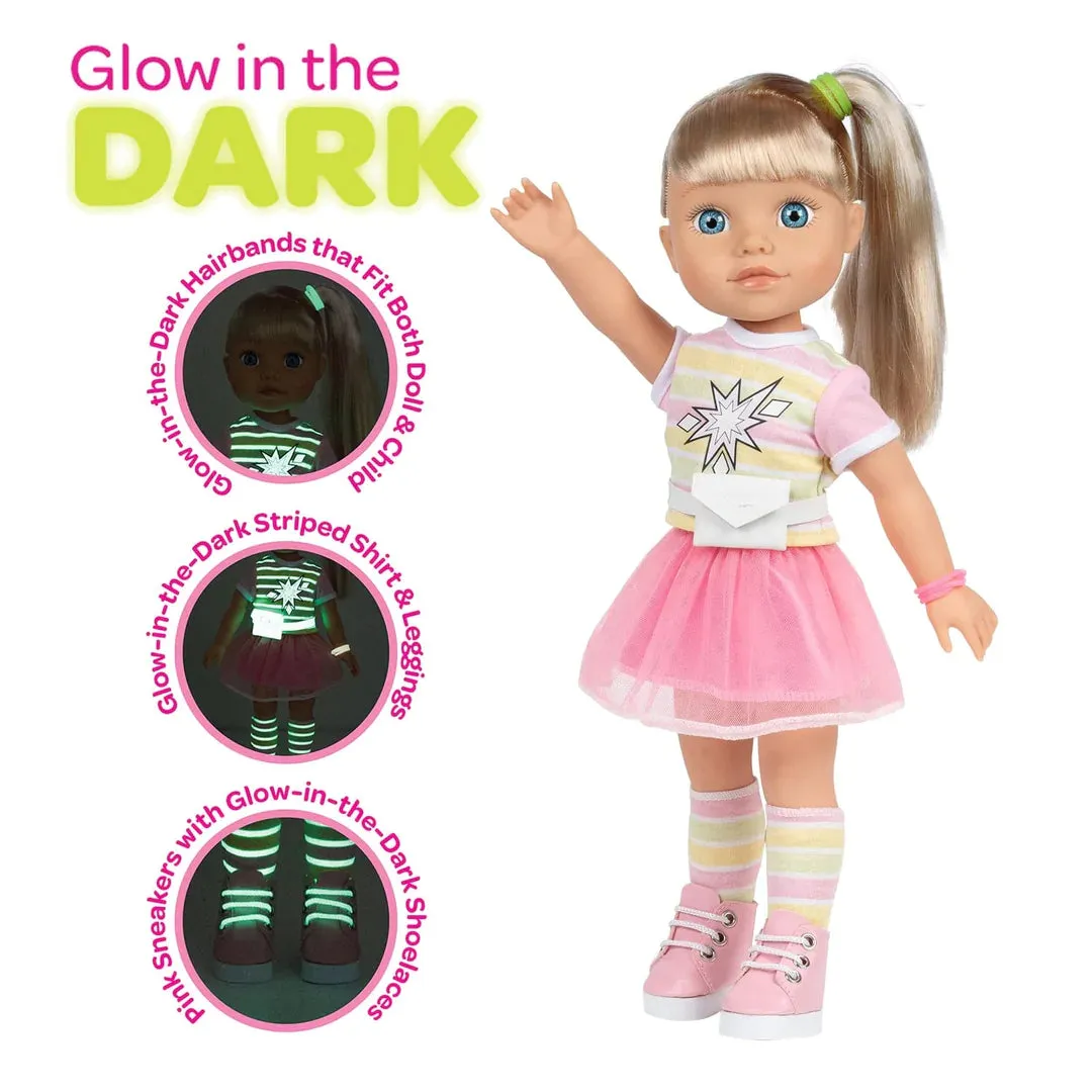 Adora Glow Girls Riley - 14.5" Glow Doll