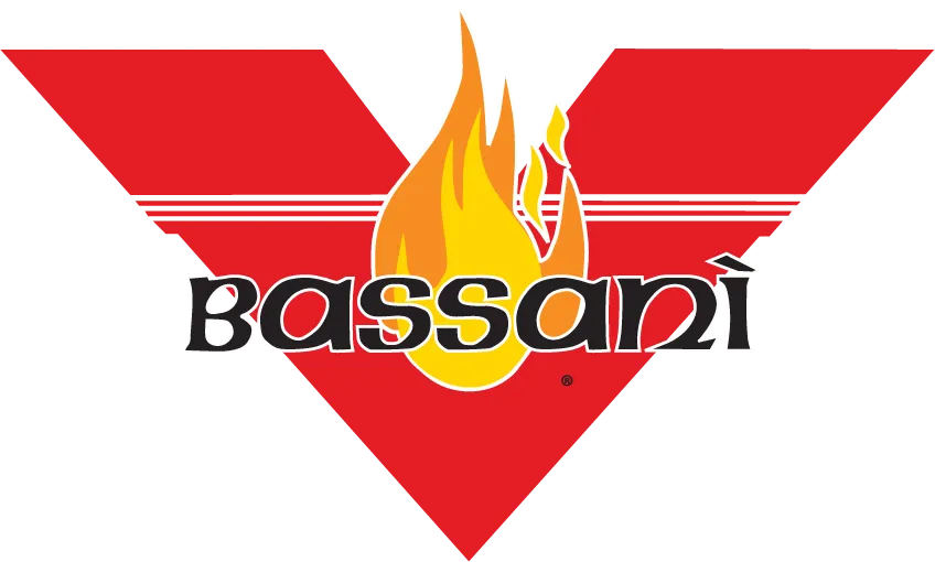 Bassani Manufacturing 1X27SB 3in. Firepower Slip-Ons - Black Billet Slash-Cut End Cap - Chrome