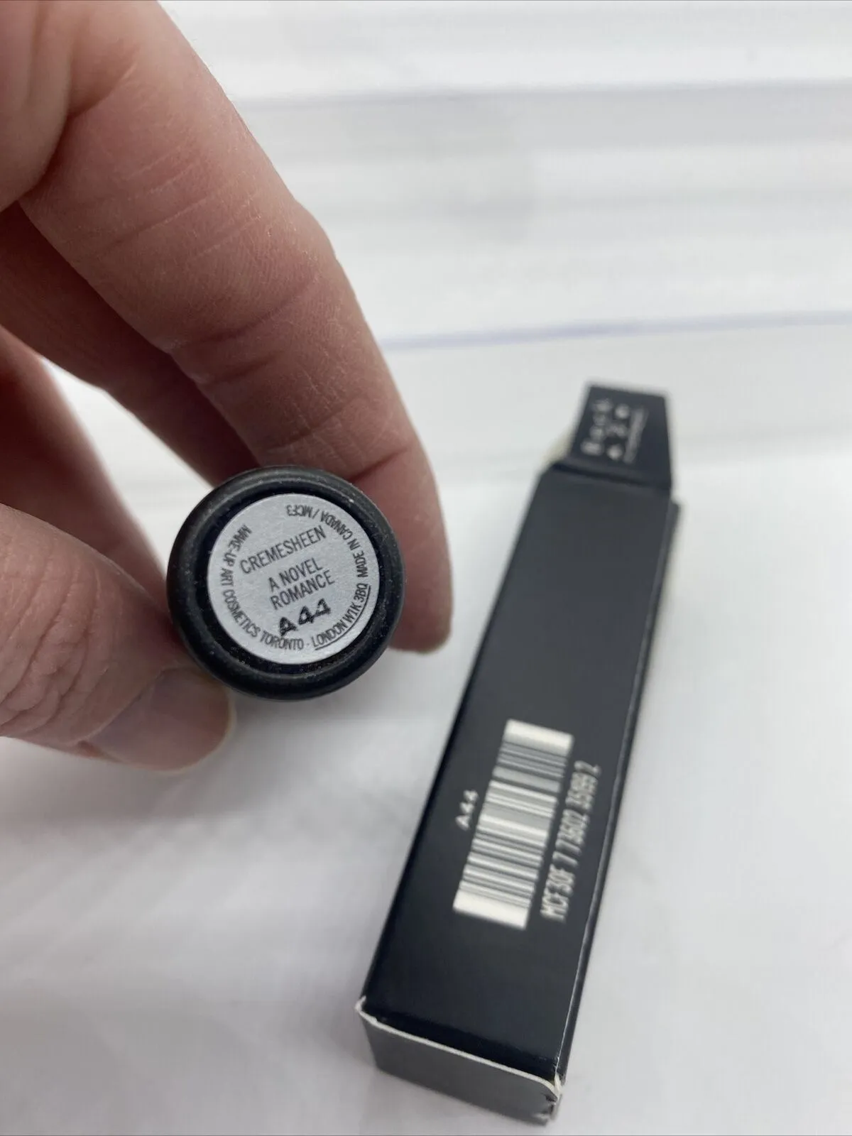 BNIB MAC A Novel Romance Cremesheen Pink Lipstick Limited Edition w/receipt