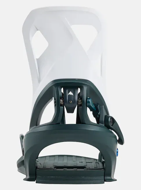 Burton Step On Snowboard Bindings Mens 2025 Deep Emerald / White