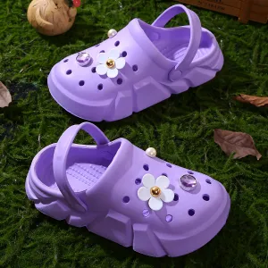 Casual Cute Non Slip Clogs For Girls, FS