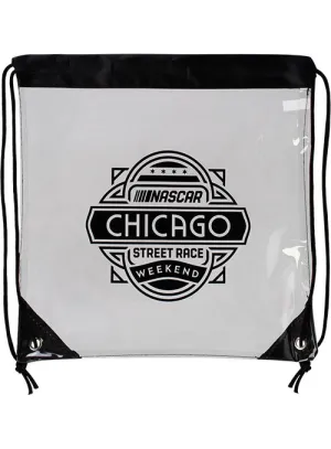 Chicago Street Race Drawstring Bag