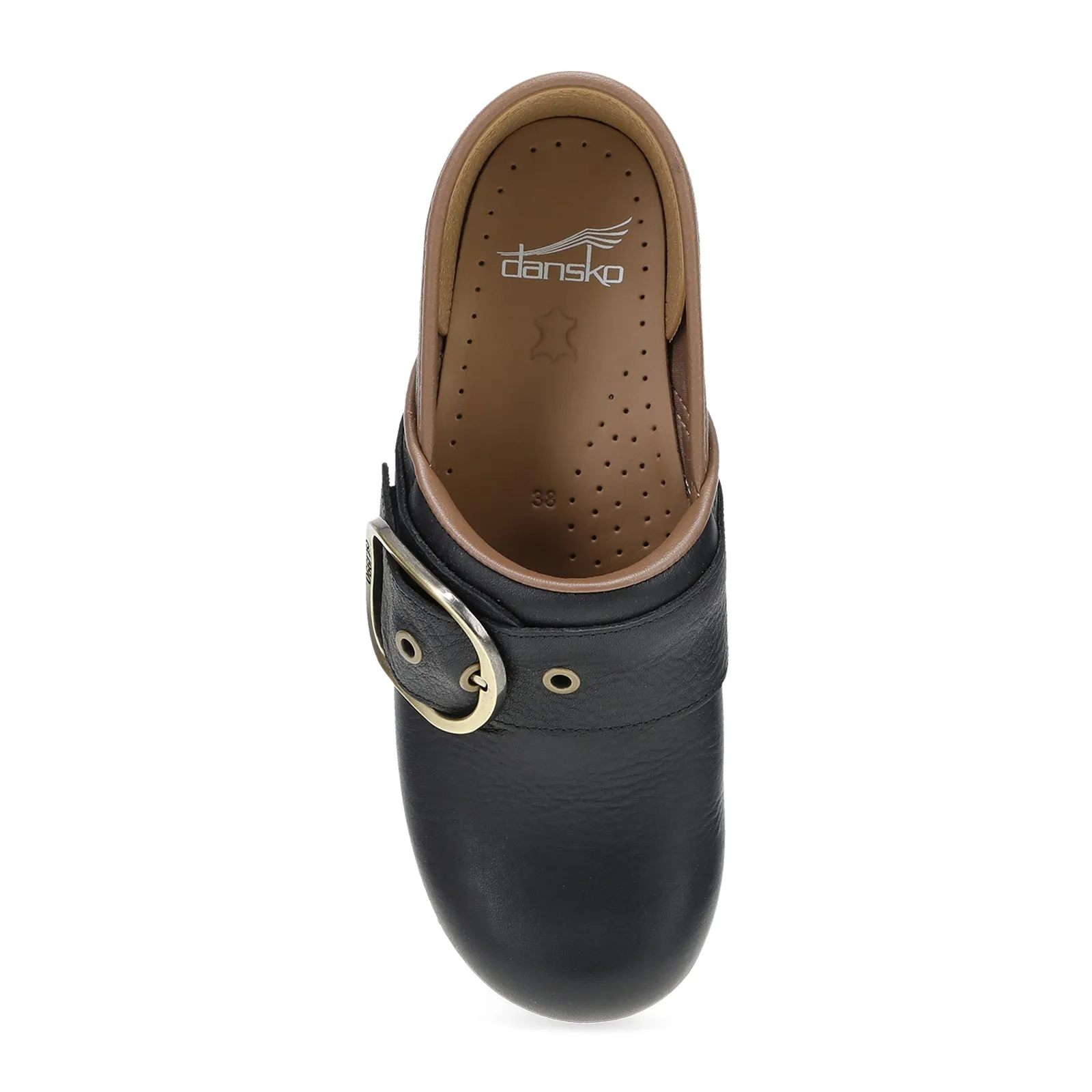 Dansko Pearson Clog (Women) - Black Tumbled