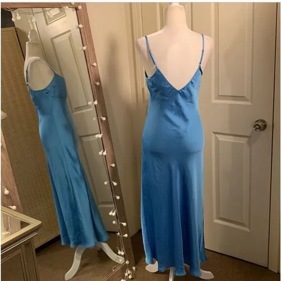 Free People Intimately Right This Way bias slip dress. Size Medium NWOT