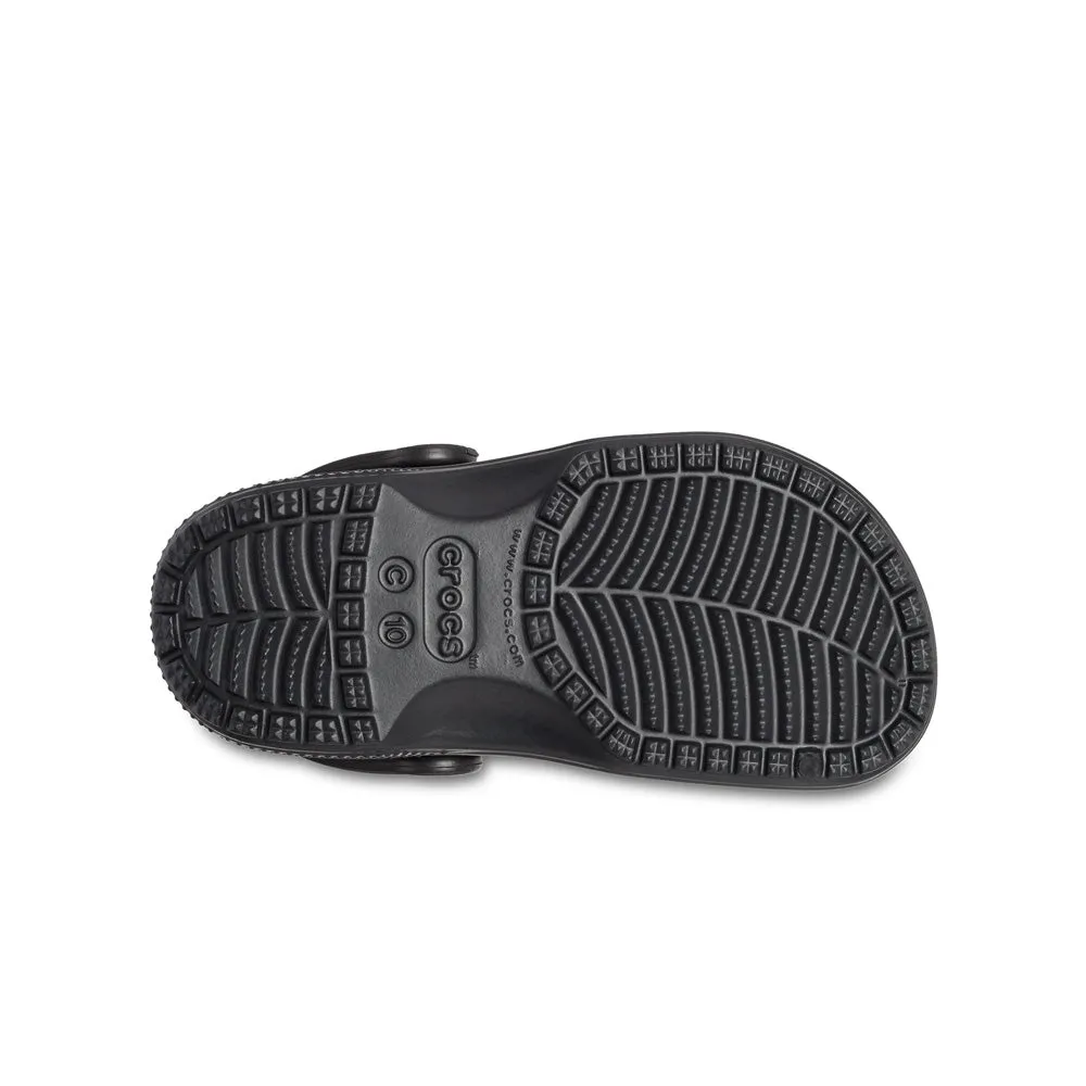 Giày Clog Trẻ Em Crocs Toddler Classic - Black