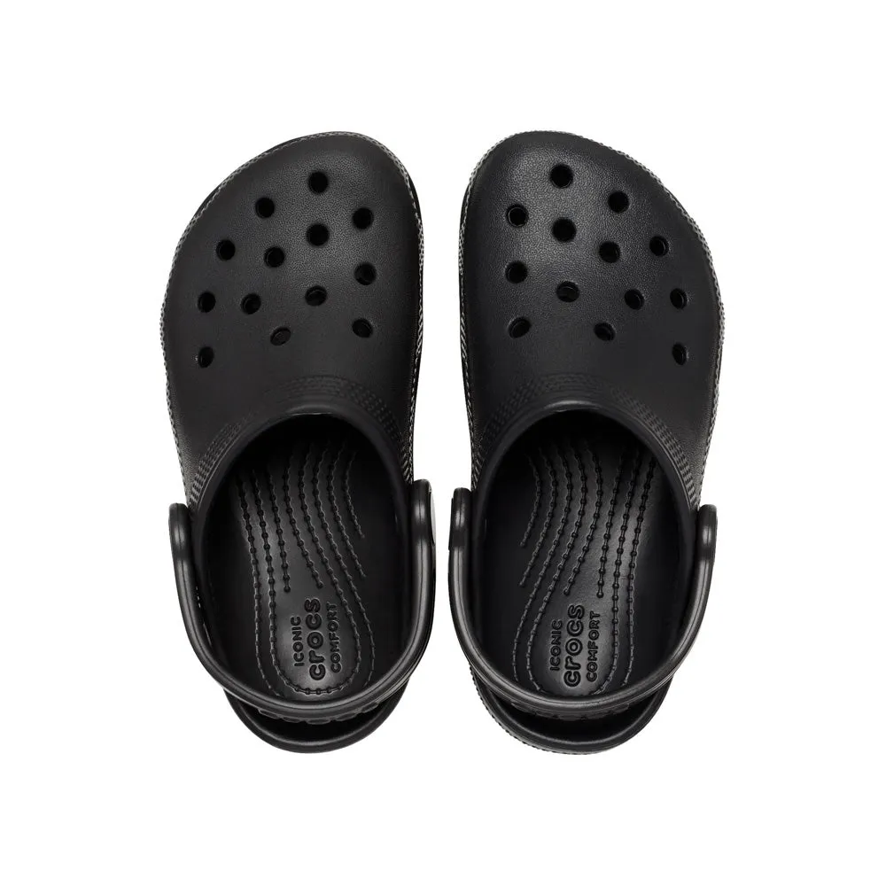 Giày Clog Trẻ Em Crocs Toddler Classic - Black