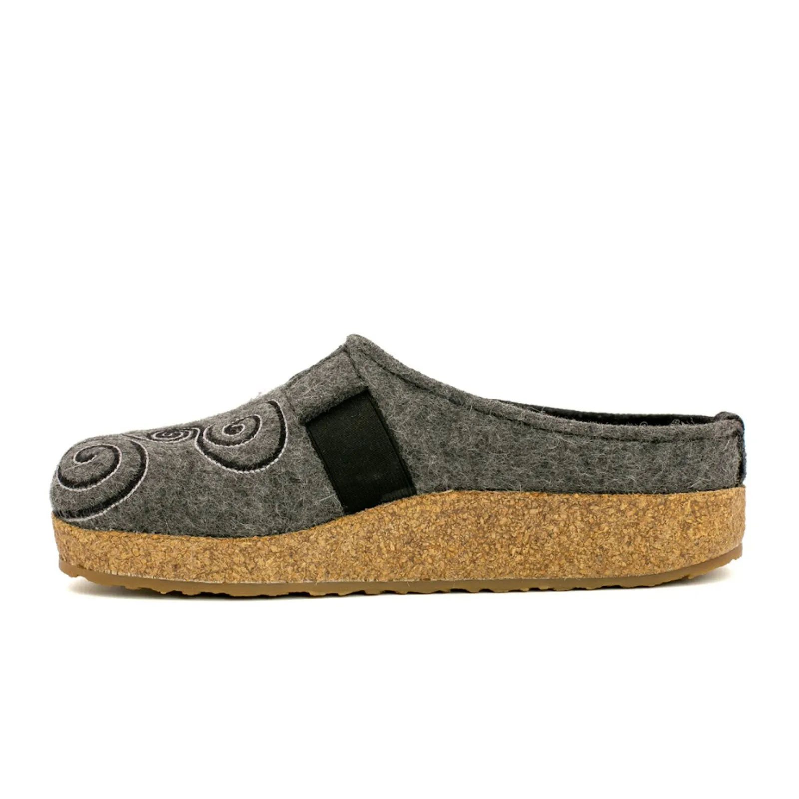Haflinger Magic Clog (Women) - Graphite/Anthracite