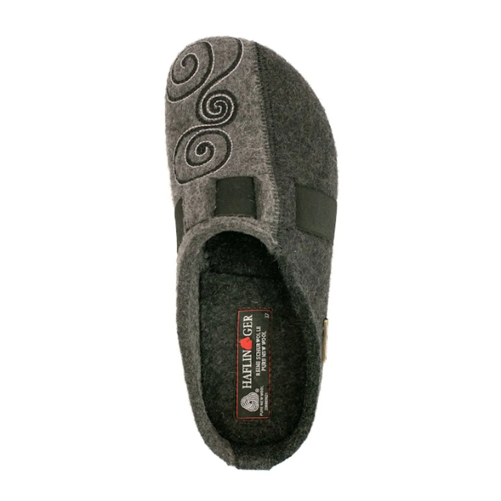 Haflinger Magic Clog (Women) - Graphite/Anthracite