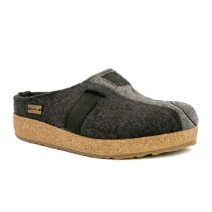 Haflinger Magic Clog (Women) - Graphite/Anthracite