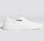IBI SLIP-ON White Knit Sneaker Women