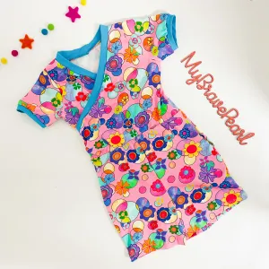 Kids Cross Front Summer Playsuit