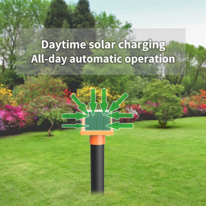 Mole Repellent for lawns Gopher Repellent Ultrasonic Solar Powered Snake Repellent Deterrent Mole Repeller