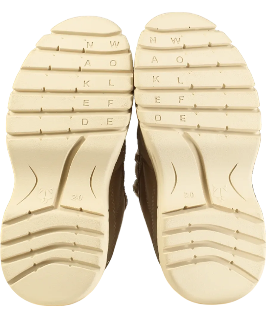 Naked Wolfe Beige Sinner Low-top 70mm Sneakers UK 4 EU 37 👠