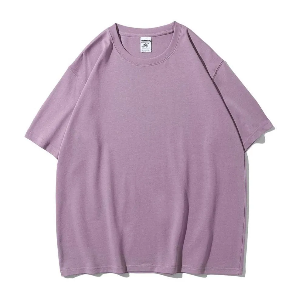 "ESSENTIAL" T-SHIRT BASIQUE UNI ROUGE STREETWEAR - URB1™
