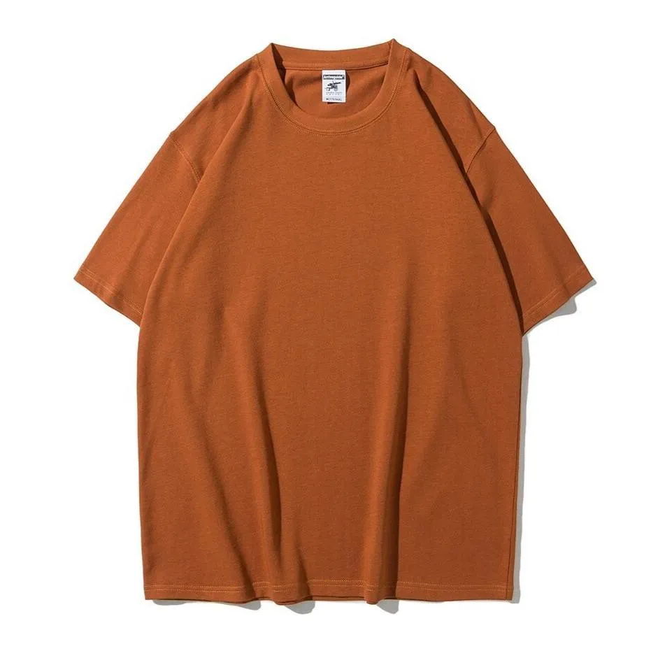 "ESSENTIAL" T-SHIRT BASIQUE UNI ROUGE STREETWEAR - URB1™