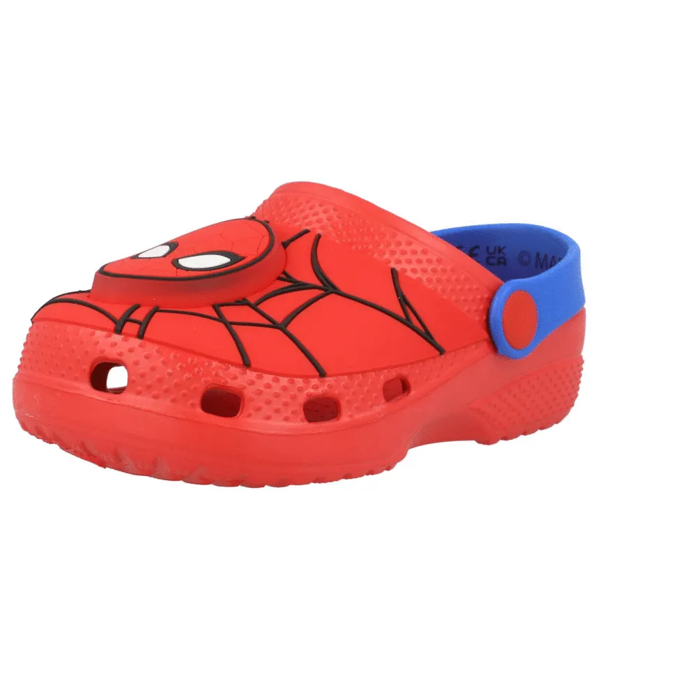 Spider-Man Red Light Up Kids Clogs