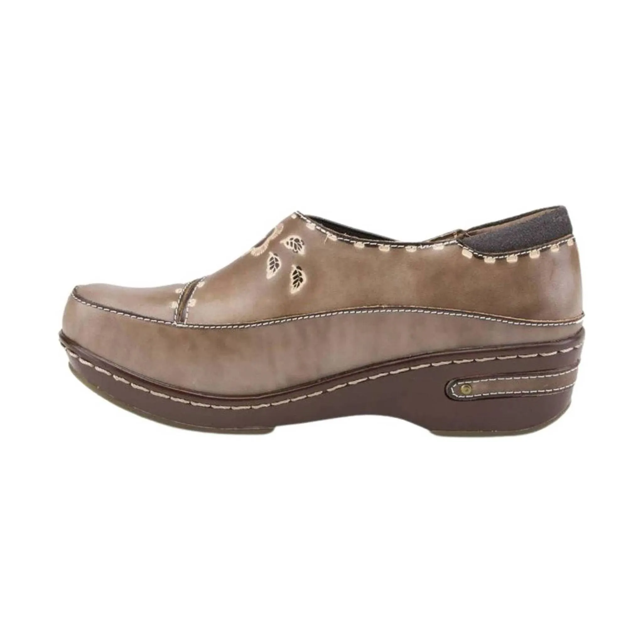 Spring Step L'artiste Women's Burbank Clogs - Grey