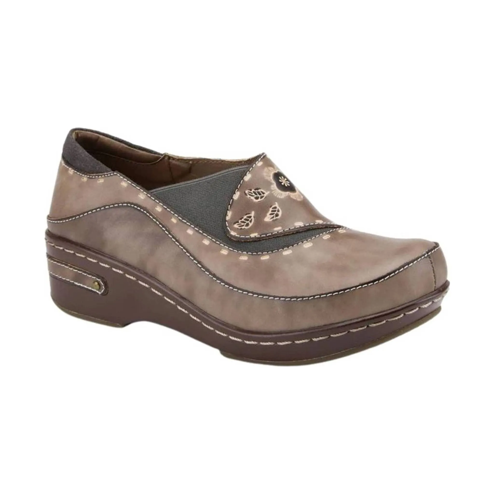 Spring Step L'artiste Women's Burbank Clogs - Grey