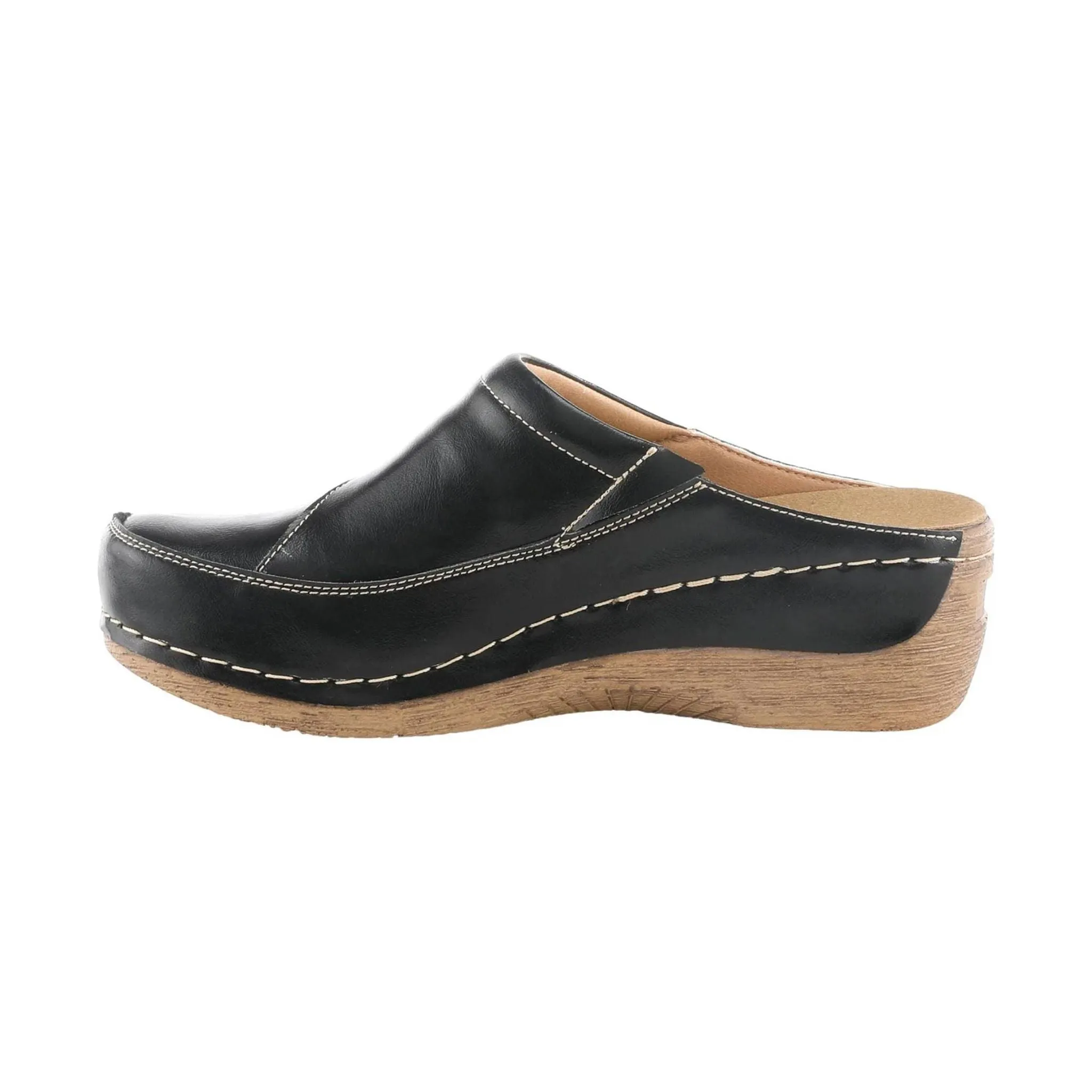 Spring Step Women's Telly Clog - Black