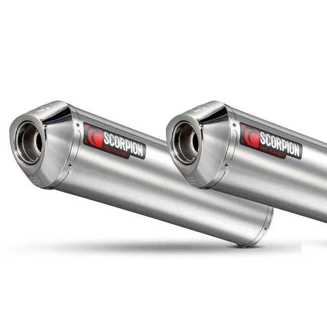 Yamaha XJR 1300 04-06 Round Slip-on Pair S/Steel (EYA72SEM)